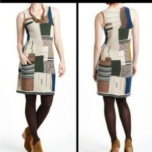 Anthropologie Crochet Knit Tank Dress